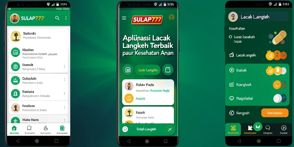Tampilan antarmuka SULAP777 yang sederhana dan fungsional.