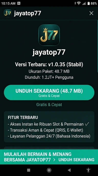 Panduan Unduh dan Instal APK jayatop77 untuk Android